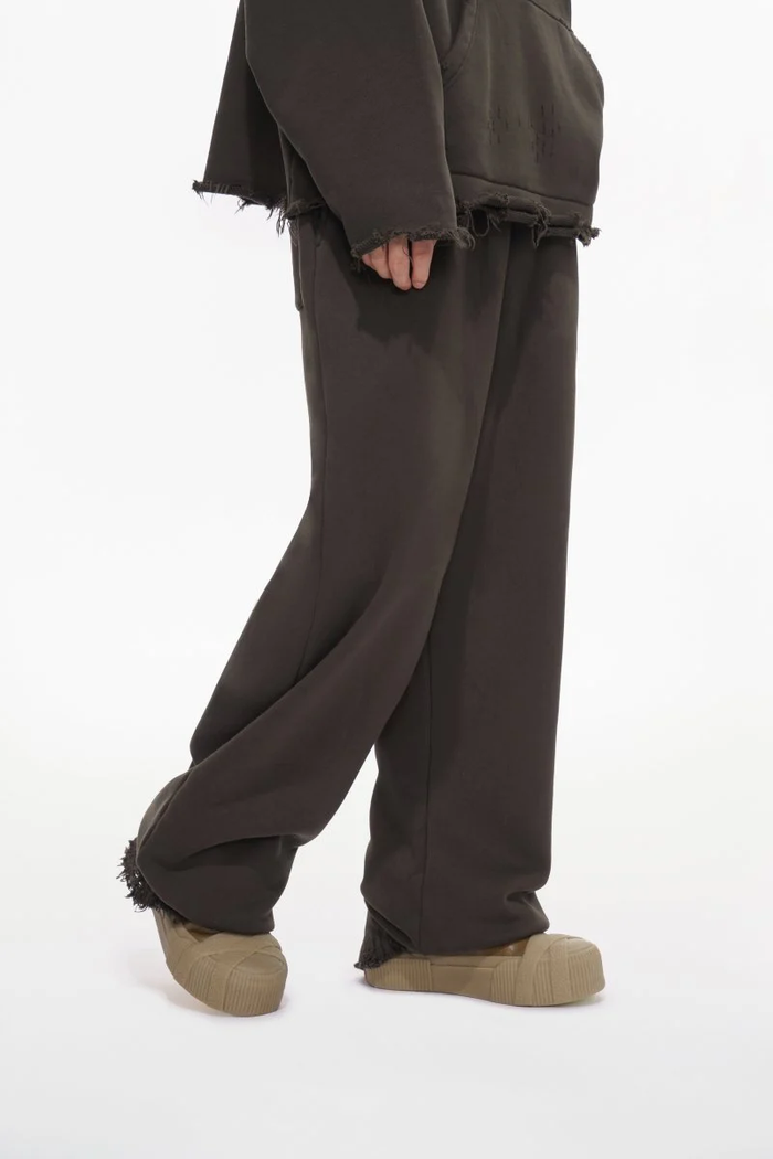 Valabasas "Syndicate" Oversized Baggy Sweatpants - Brown