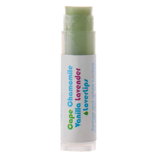 Tube of Living Libations Vanilla Chamomile Lover Lips 5ml