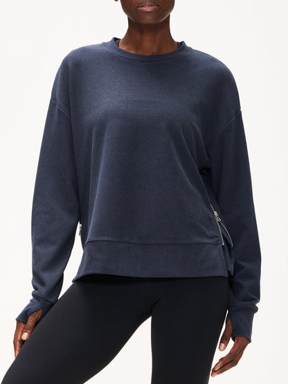 Varley Horton Side Zip Midlayer