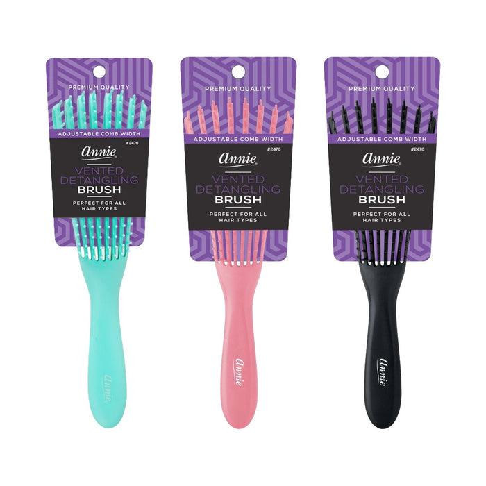 Vented Detangler Brush 8 Row #02476
