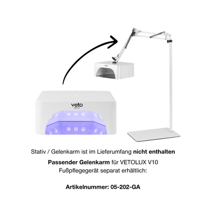 VETOLUX V10 BAT - Premium LED-UV Gerät