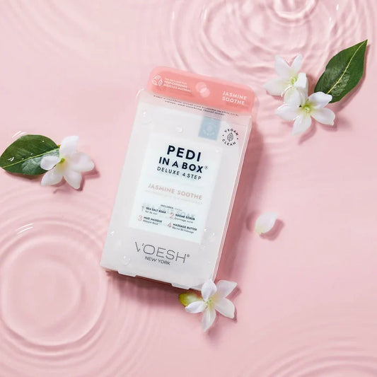 Voesh - Pedi in a Box (4 Step) Jasmine Soothe fodbad
