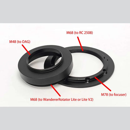 Wanderer Astro SharpStar RC2508 Reducer Adapter Kits for WandererRotator Lite and Lite V2