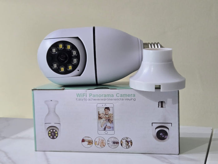 WiFi Panorama Camera Bulb - Smart Home Security