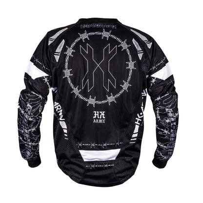 Wired White/Black - Freeline Jersey