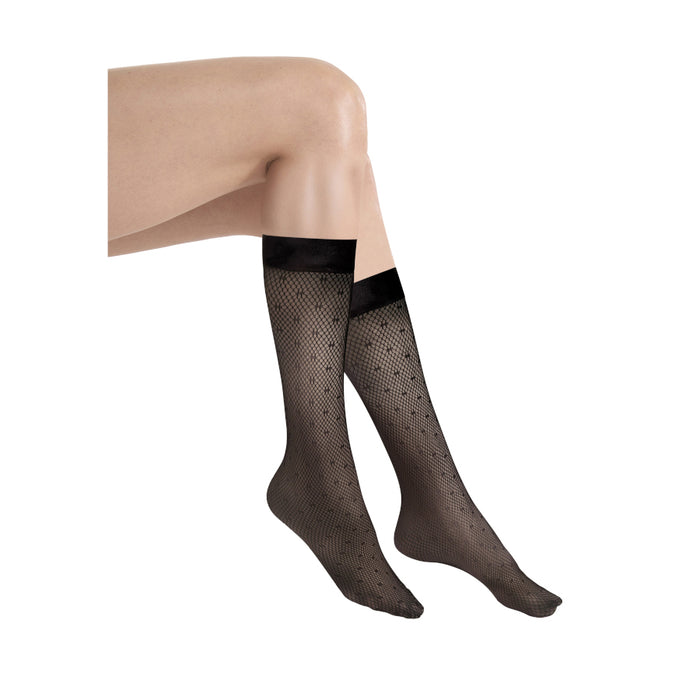 Wolford DOTTED NET SOCKS
