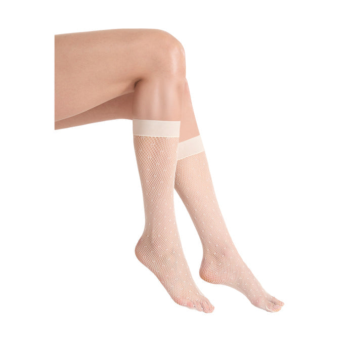 Wolford DOTTED NET SOCKS