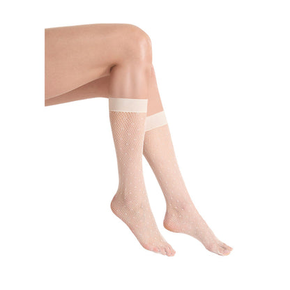 Wolford DOTTED NET SOCKS
