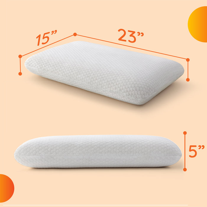 Yawn|Lae|Pincore|Hybrid|Late|Pillow|Large|White